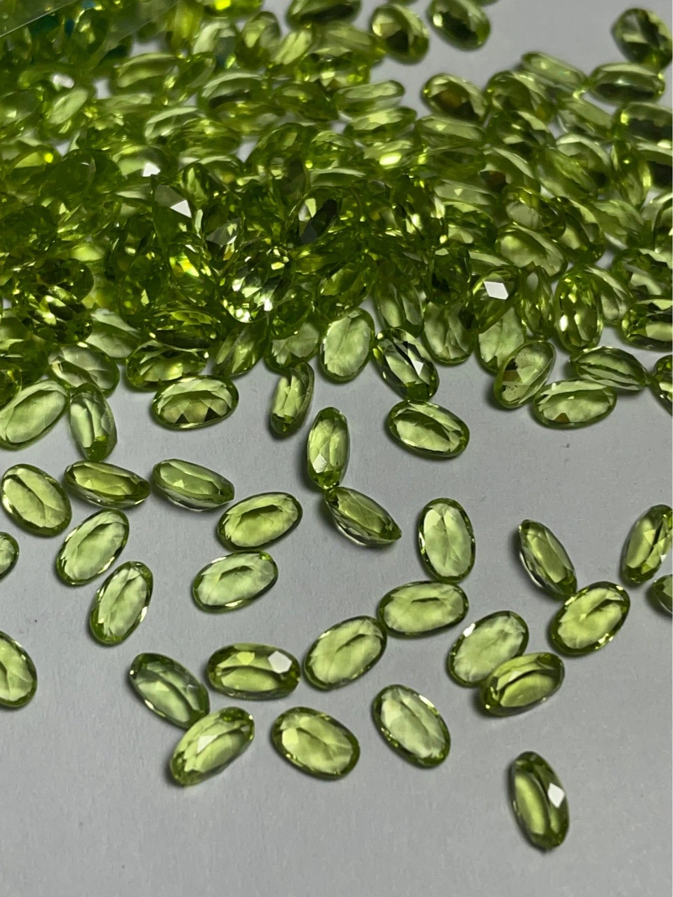 Loose Gemstone Oval 4X6mm Peridot for Jewelry