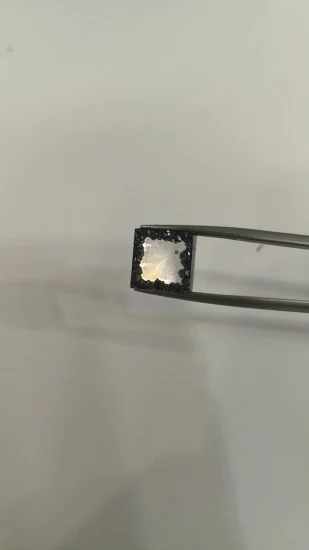 Diamante de laboratorio CVD sintético sin cortar de gran tamaño