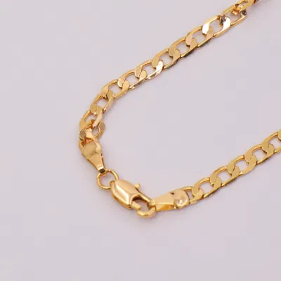 Colgante plateado oro de encargo de las mujeres de la cadena del collar de la joyería de la moda